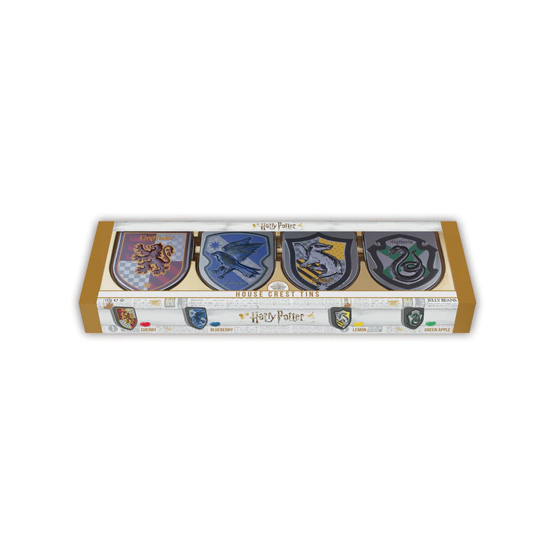 Jelly Belly Beans Harry Potter Crest Tin Gift Box 071570013844 34146952904867 Grande