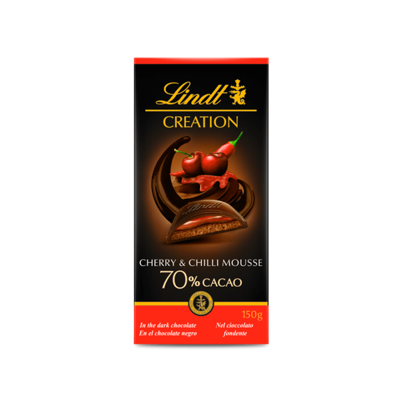 Ret5 Lindt Creation 70 Cherry Chilli 150g 850x850