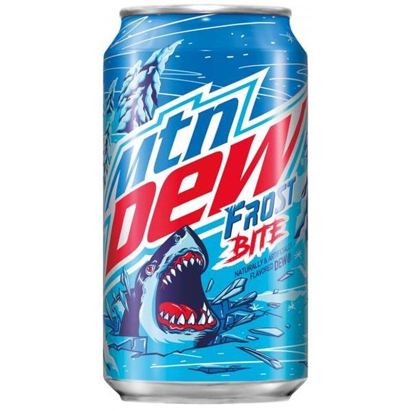 Mountain Dew Frost Bite 355ml Can Us 34627 P