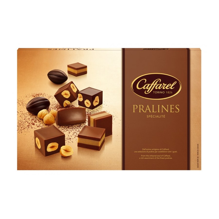 193489 Pralines Specialite Filled Pralines Dark And Milk Chocolate Caffarel