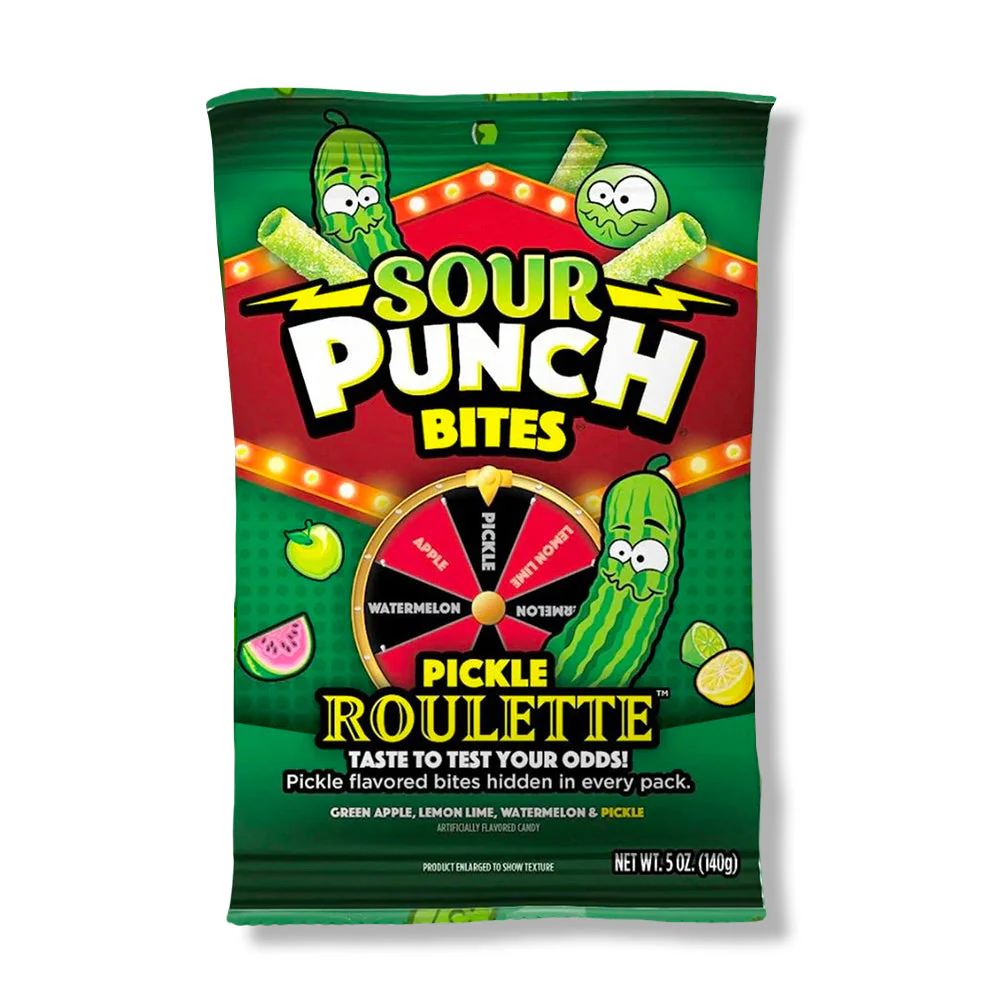 Dr Sour Punch Bites Pickle Roulette 041364881317 52058941194571