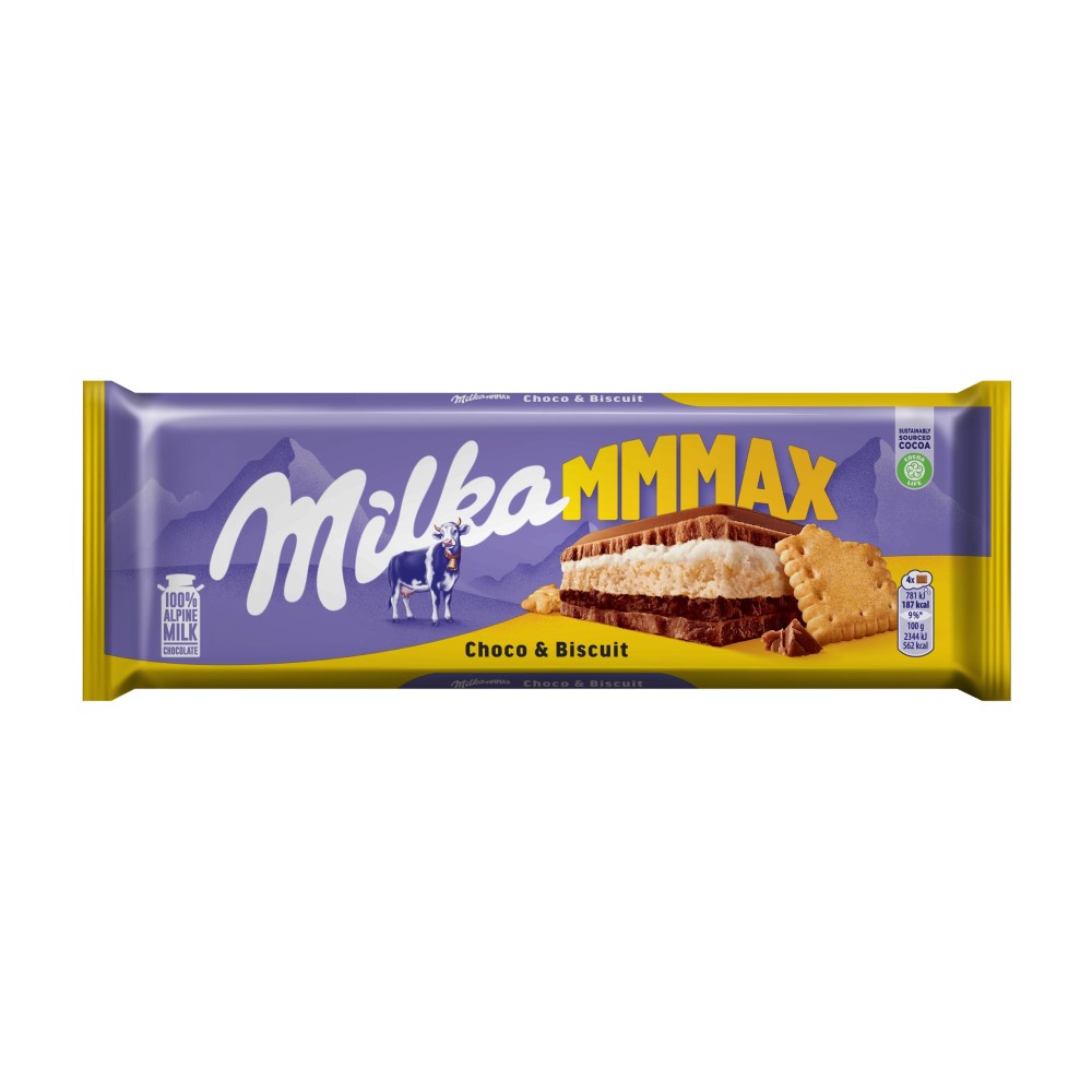 Milka Mmmax Choco Biscuit 300g Scaled