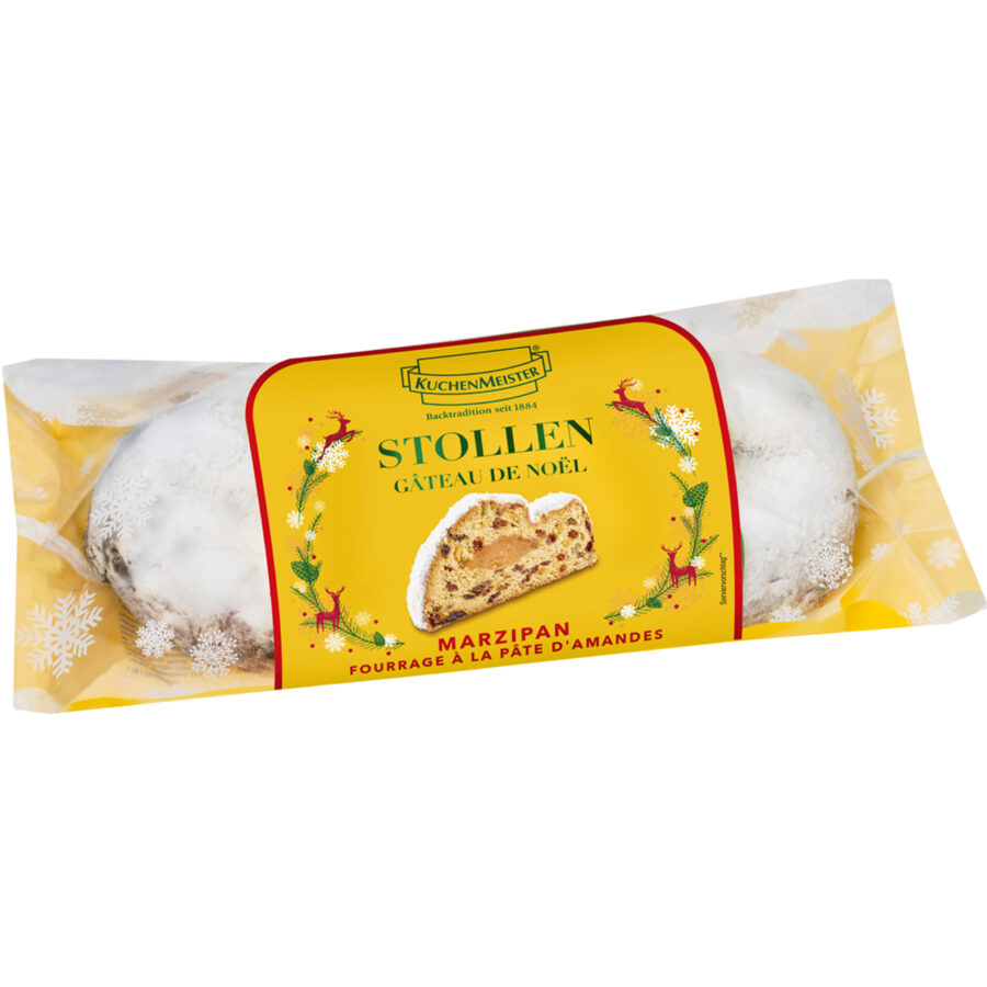 4101540710919 Kuchenmeister Marzipan Stollen Gefuellt Mit Edel Marzipan 500g