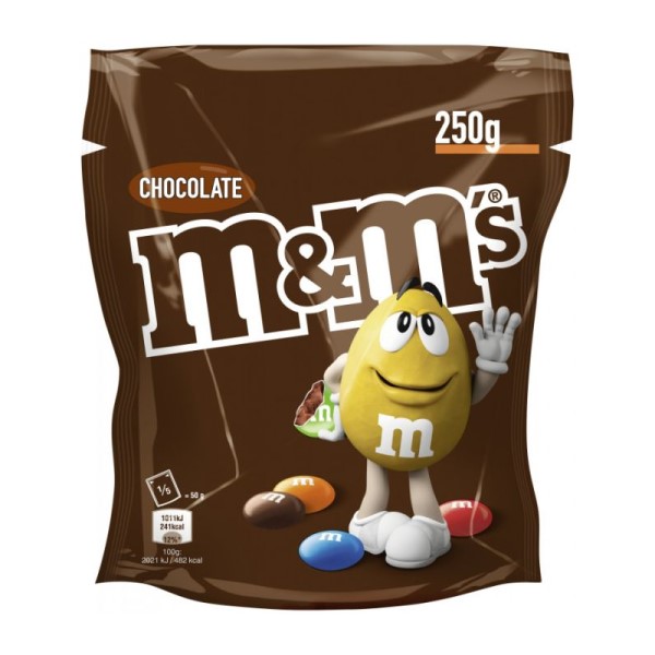 631 1098 M M S Chocolate 250g 1