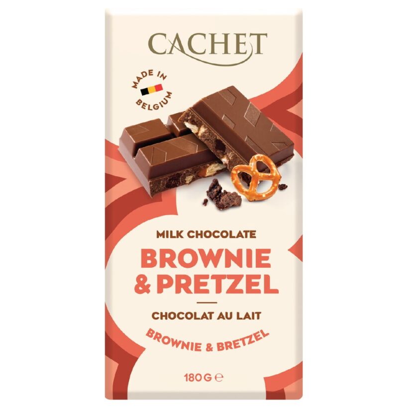 Tablets Bars Blocks Brownie Pretzel Milk Chocolate